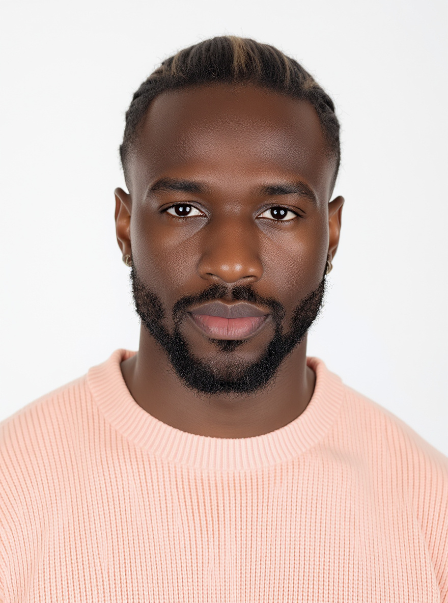 Medium-Length Swept Back hairstyle for Diamond face