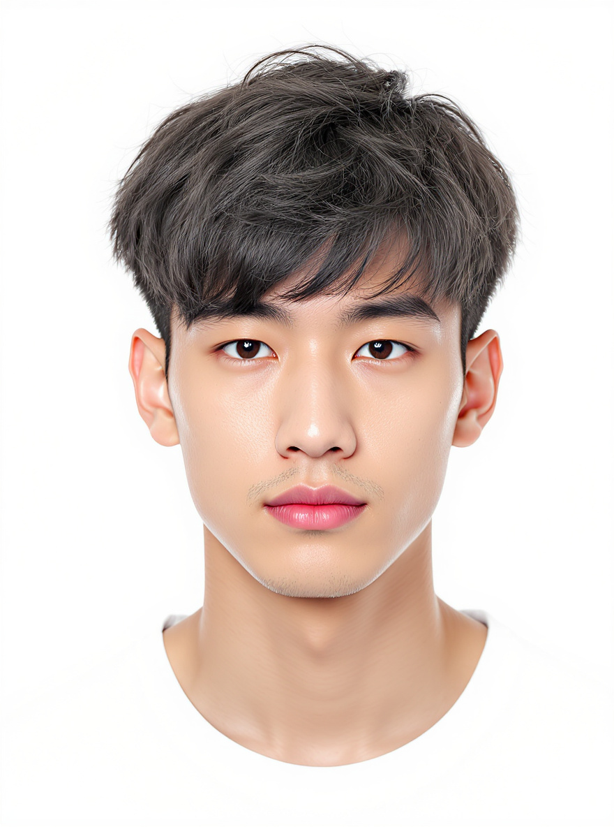 Messy Fringe Crop hairstyle for Oblong face