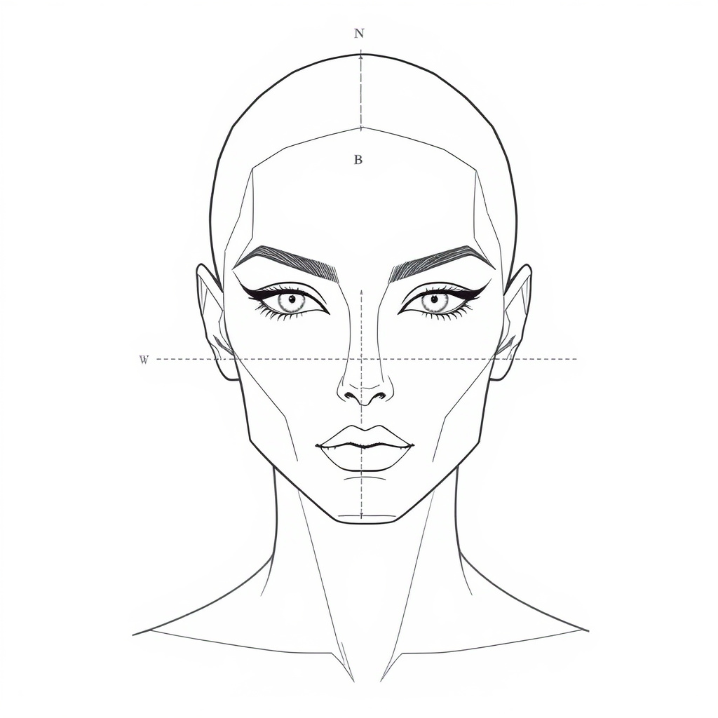 Diamond face shape